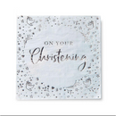 Blue On Your Christening Paper Napkins 16pk