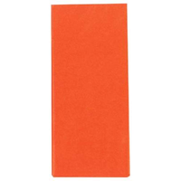 County Stationery 12-pack orange crepe paper, 1.5m x 50cm, showcasing textured tissue for crafts and decoration.