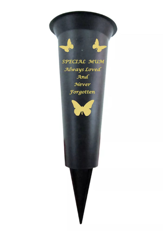 David Fischoff Spike Vase Mum