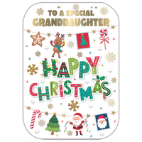 Prelude 6 Pack Cards C90 Christmas Granddaughter