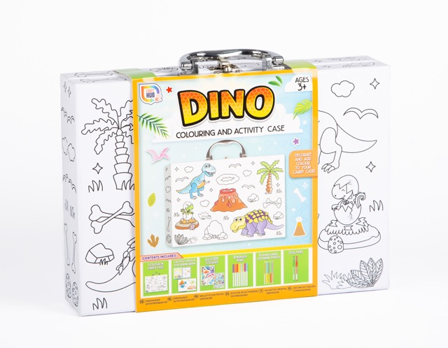 Colouring Case Dinosaur 28.5x20.5cm