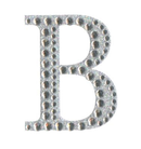 Eleganza Diamante Letter B Sticker 5cm
