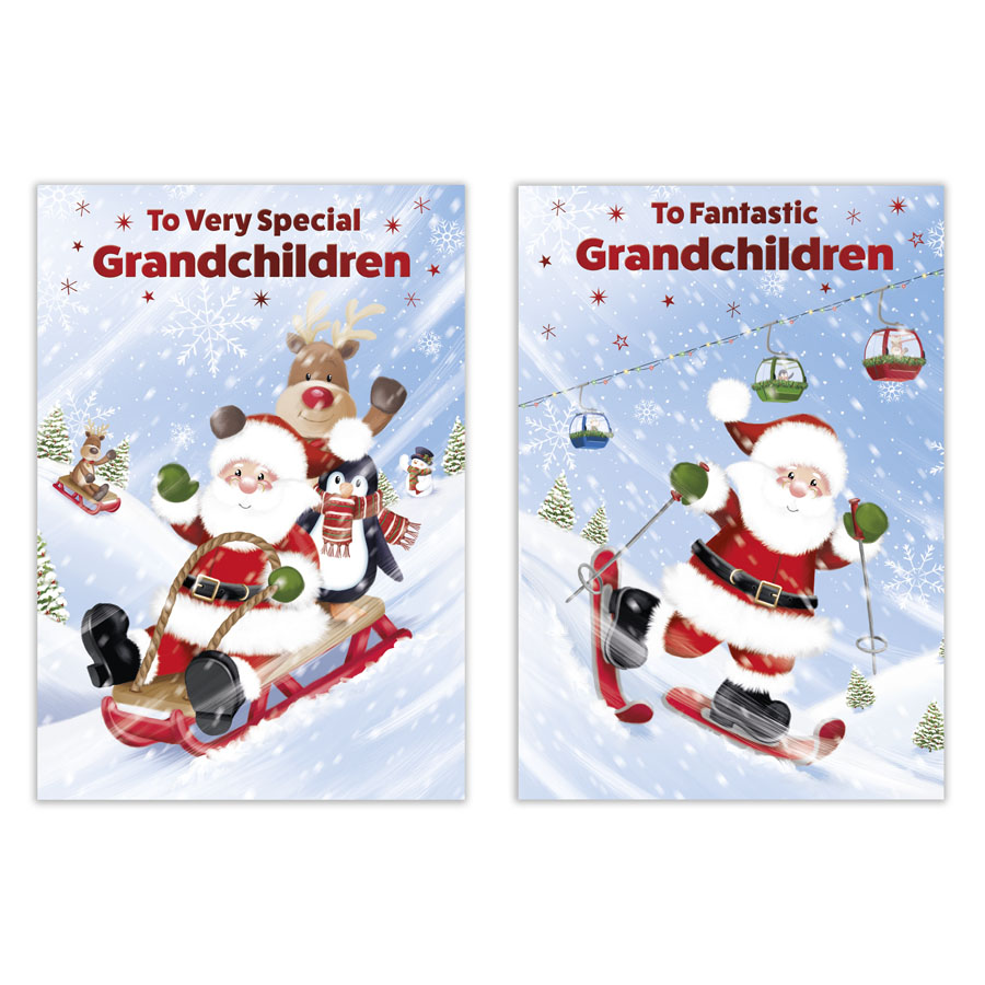 Poppyhill C50 Christmas Grandchildren 12pk