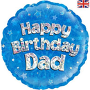 Oaktree Dad Blue 18" Foil Balloon