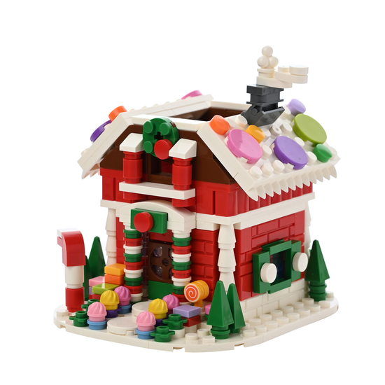 Widdop Brick Building Set Candy House Age 6+