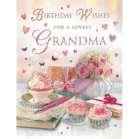 Regal 6 Pack Cards C50 Everyday Birthday Grandma