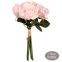 Eleganza Eugenie Soft Pink Rose Bunch