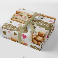 Giftwrap Wedding Bears 24pk