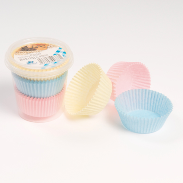 Pastel Cake Cases 75pk