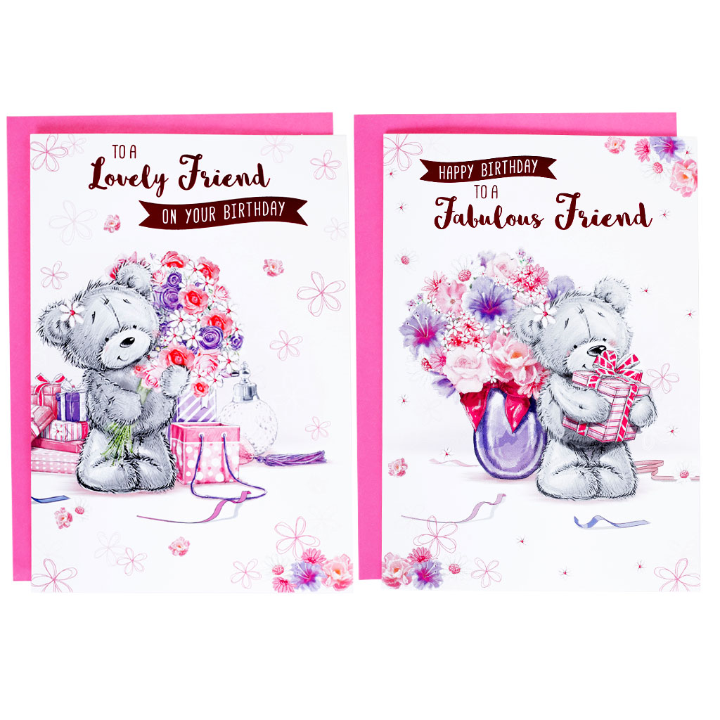 Poppyhill C50 Birthday Friend 12pk