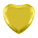 Oaktree Foil Balloon Gold Heart 18"