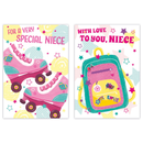 Poppyhill C50 Birthday Niece 12pk