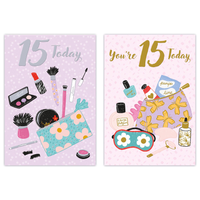 Poppyhill C50 Birthday Age 15 12pk