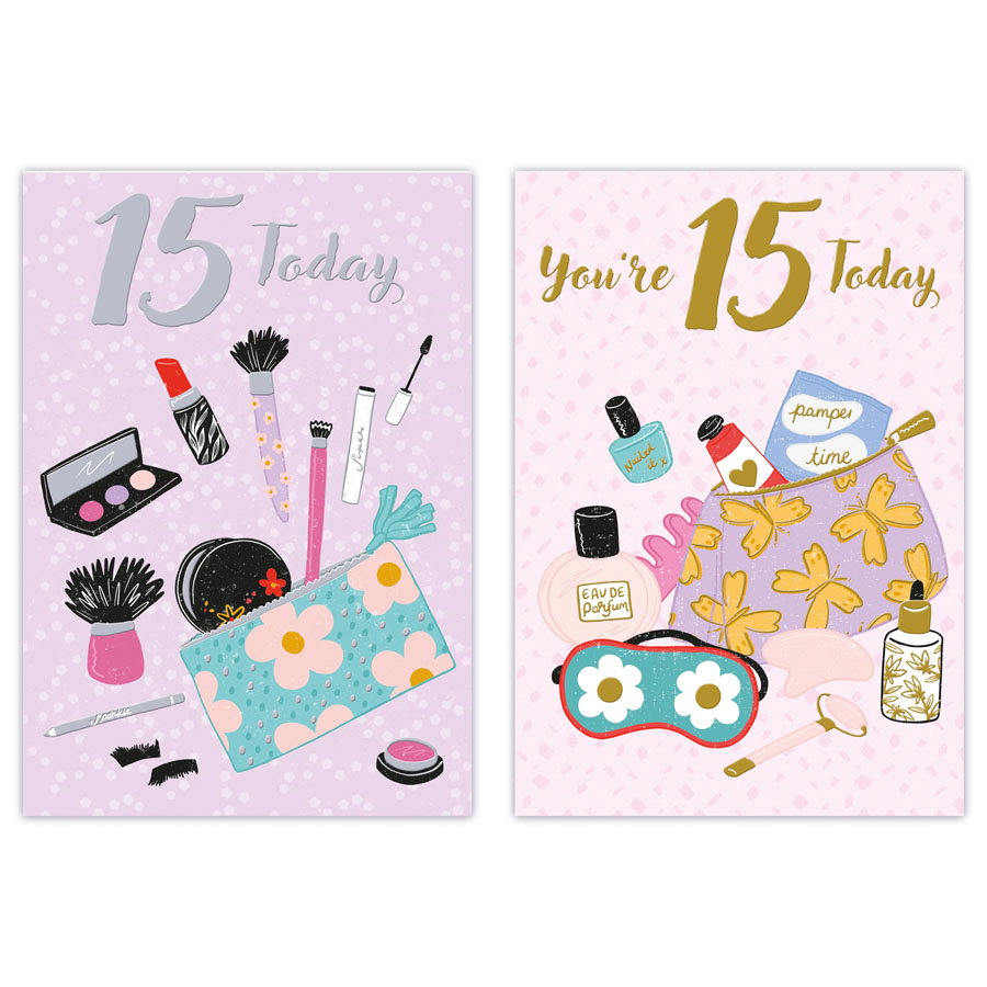 Poppyhill C50 Birthday Age 15 12pk