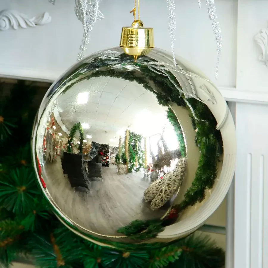 Shiny Shatterproof Bauble Champagne 30cm