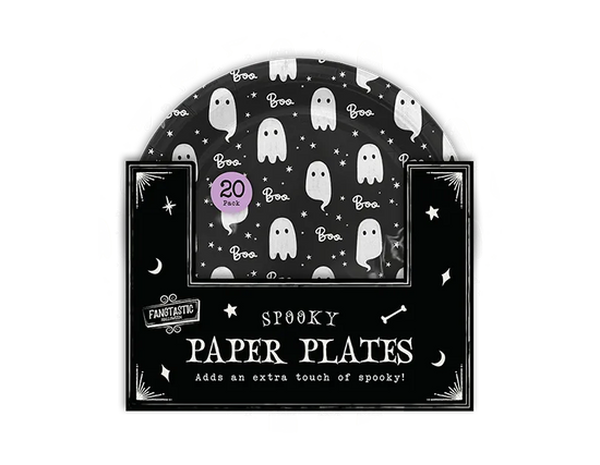 Gem Imports 20 Pack Plates Paper Spooky