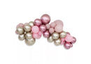 Sempertex latex garland kit with sparkling pink latex balloons, 3 meters long, ideal for decorative occasions and celebrations.