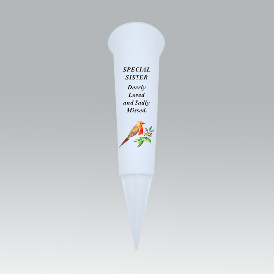 David Fischoff Memorial Spike Vase Sister 33x10cm