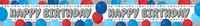 Birthday Balloons Male Banner 2.6M 6pk