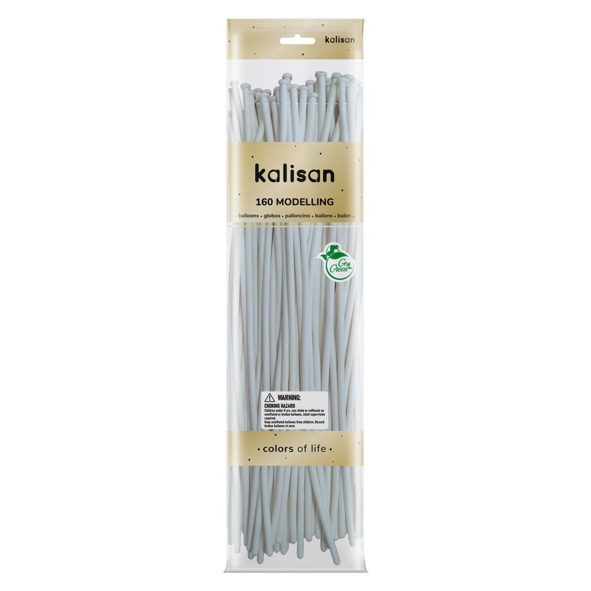 Kalisan 50 Pack Nozzle Up Standard White 160