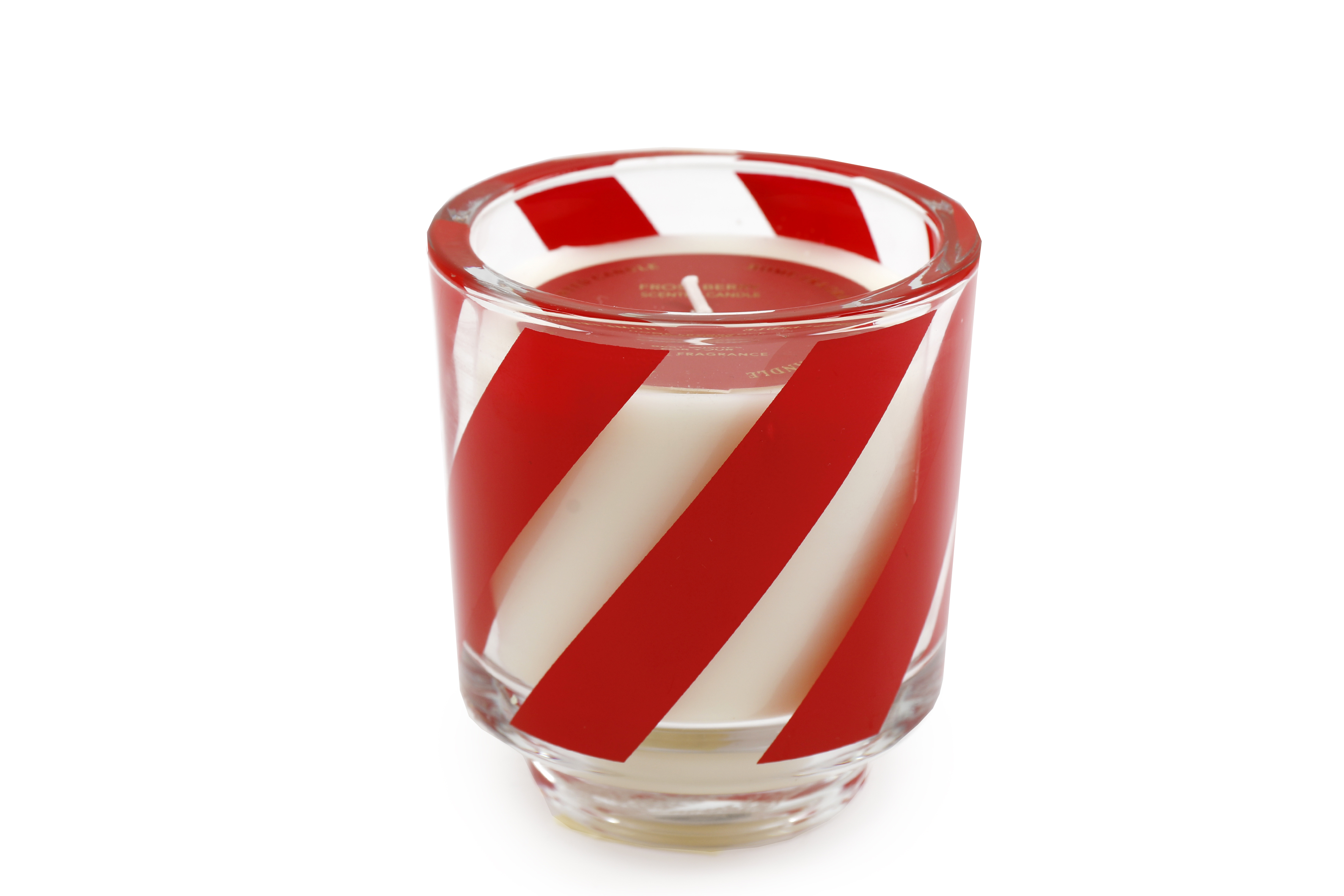Sifcon Candle Candy Stripe 9x10cm