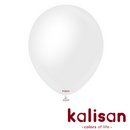 Kalisan Opaque Satin Snow White 18" Latex 25pk