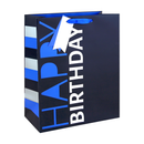 Eurowrap 6 Pack Gift Bag Navy Birthday Large