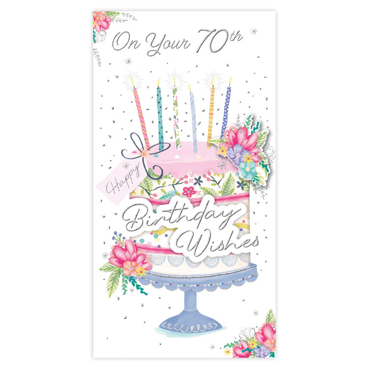 Prelude C55 Birthday Age 70 6pk