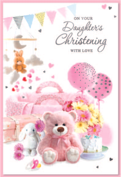 Simon Elvin C50 Christening Baby Girl 6pk