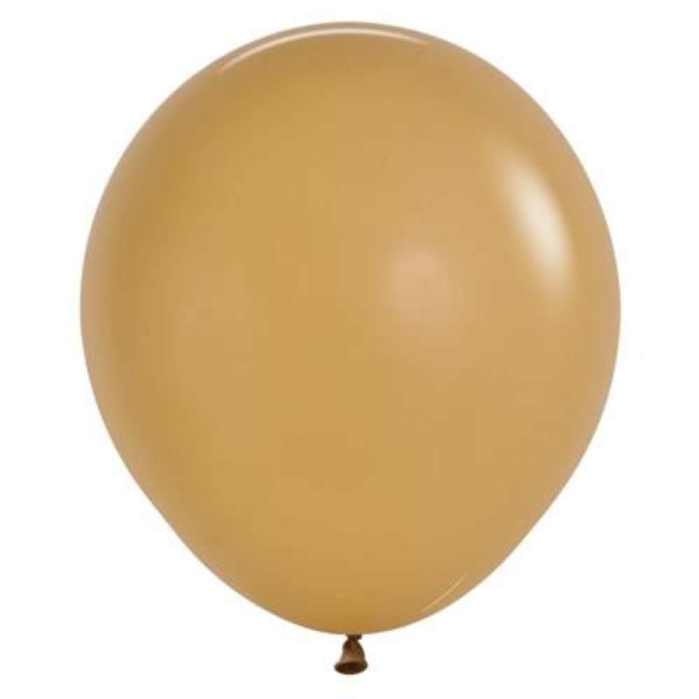 Sempertex Fashion Latte 18" Latex Balloons 25pk
