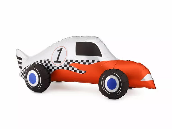 Standing Racing Car 35" Air Fill Foil Balloon