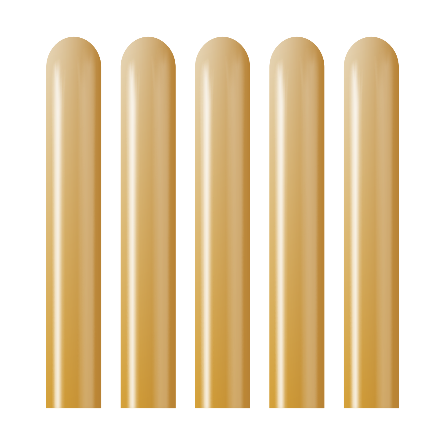 Kalisan 260 Modelling Latex Mirror Gold 50pk
