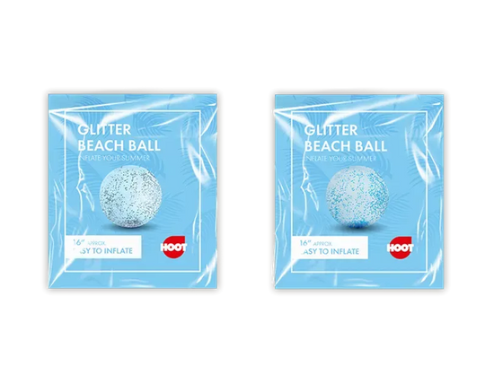 Inflatable Ball Glitter 16" (Colour May Vary)
