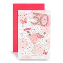 Excellence 6 Pack Cards C75 Birthday Age 30