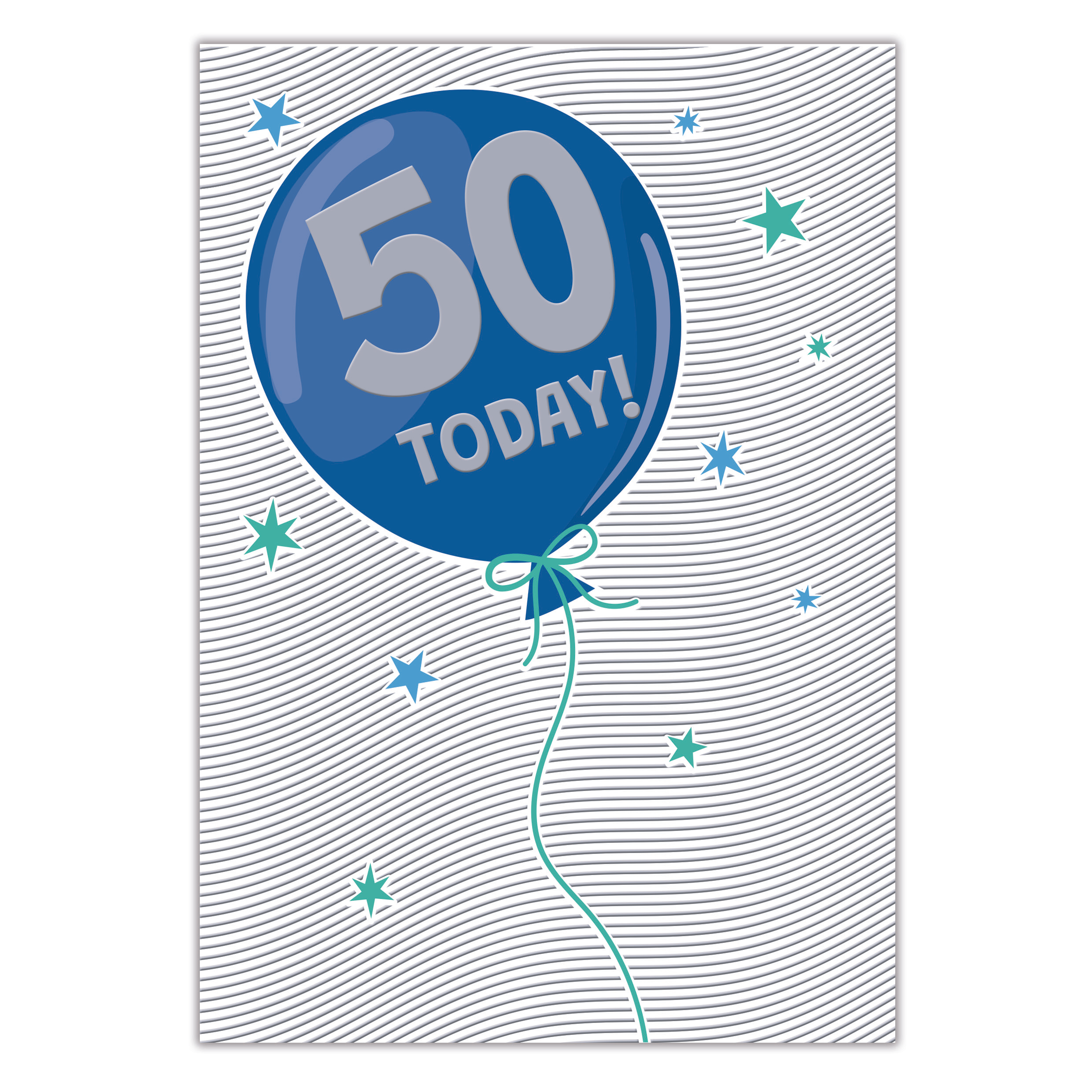 Kingsley C50 Birthday Age 50 6pk