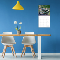 Gifted Stationery Calendar Classic Bikes 2027