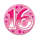 Small Badges Age 16 Female 6pk