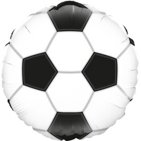 Round Football 18" Foil Balloon