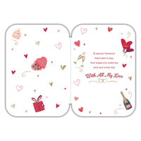 Prelude 6 Pack Cards Valentine's Day C90 Open