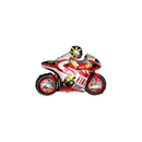 Red Motorbike 13" Mini Shape Foil Balloon
