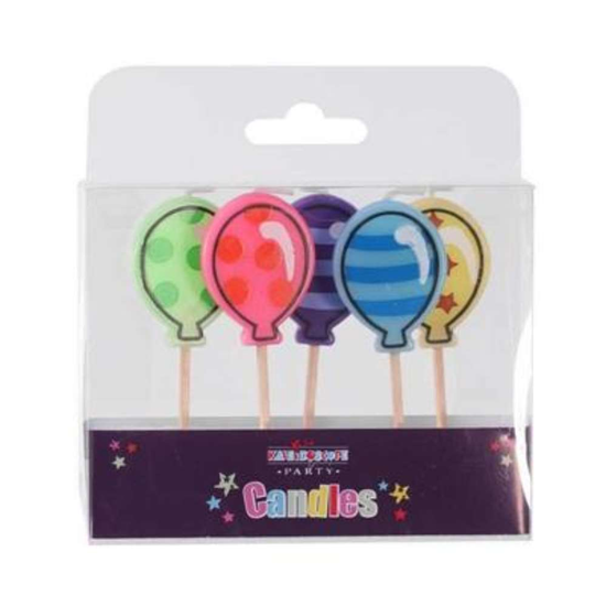 APAC 6 Pack Party Candle Balloons