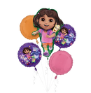 Anagram Foil Balloon Bouquet Dora the Explorer