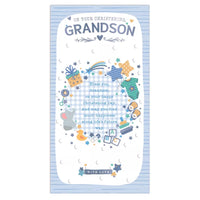 Prelude 6 Pack Christening Cards for Grandson, elegant card design featuring religious and celebratory imagery for special occasions