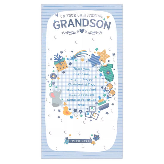 Prelude 6 Pack Cards C55 Christening Grandson