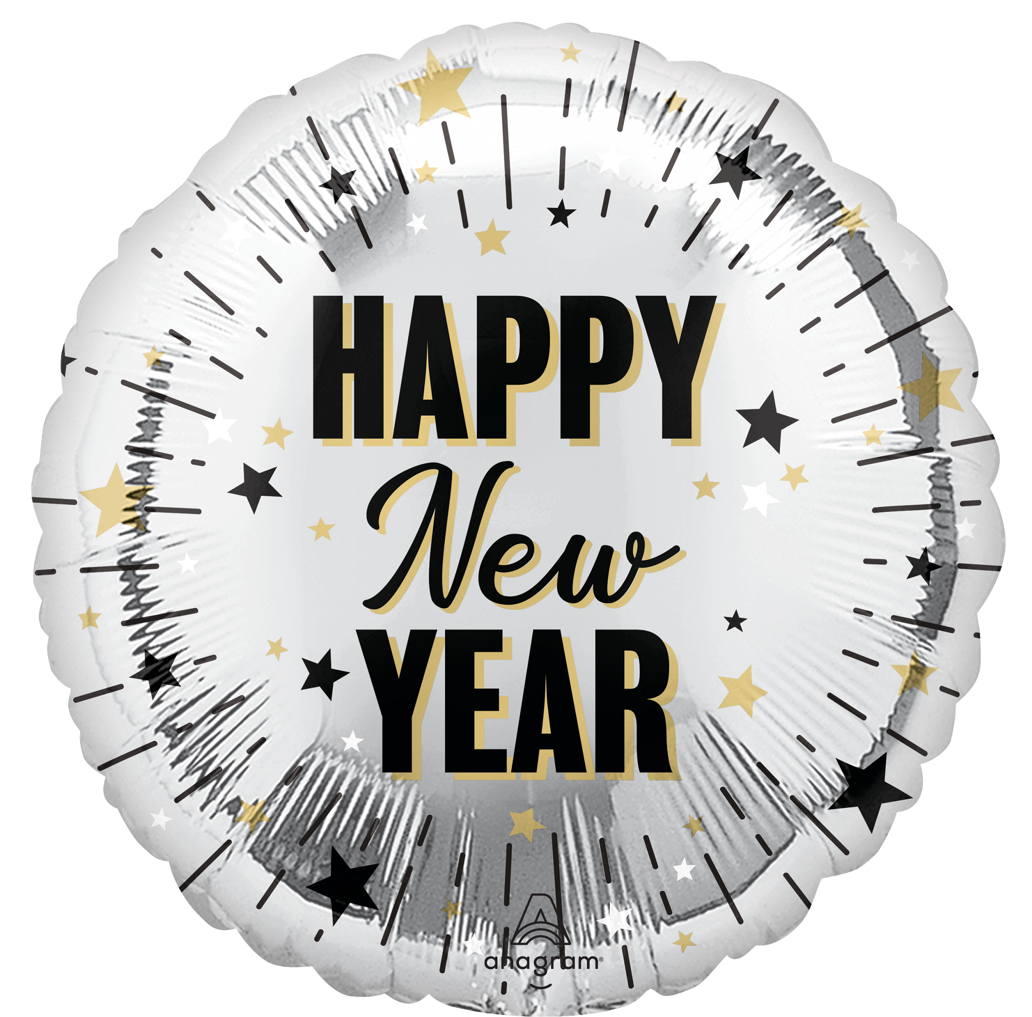 Anagram Elegant New Year 18" Foil Balloon