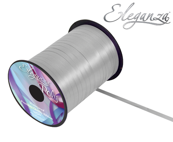 Eleganza Ribbon Silver 5mm x 500yds