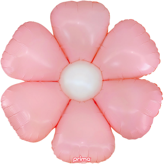 Foil Balloon 34" Shape Light Pink Daisy