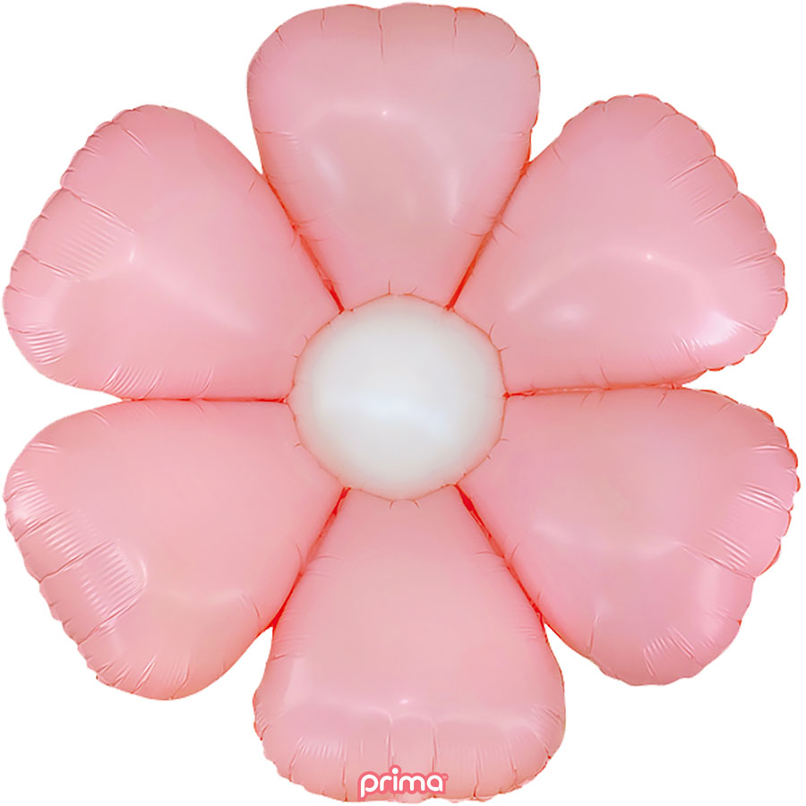 Foil Balloon 34" Shape Light Pink Daisy