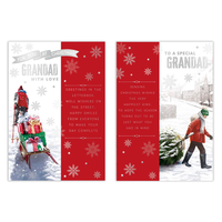 Poppyhill 12 Pack Cards C50 Christmas Grandad