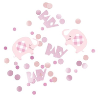 Pink Baby Elephant Confetti 5oz